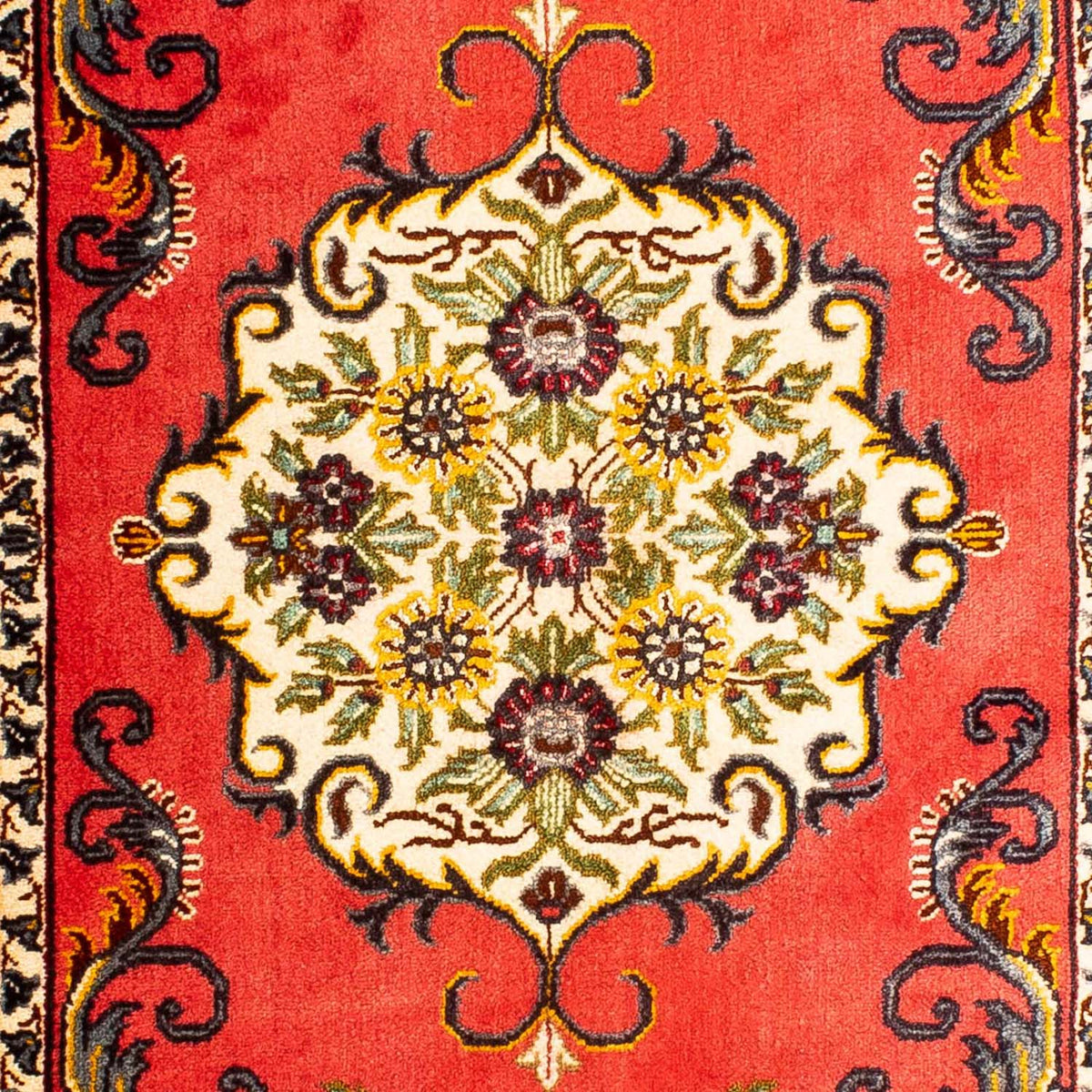 Tapis persan - Keshan - 96 x 68 cm - rouge