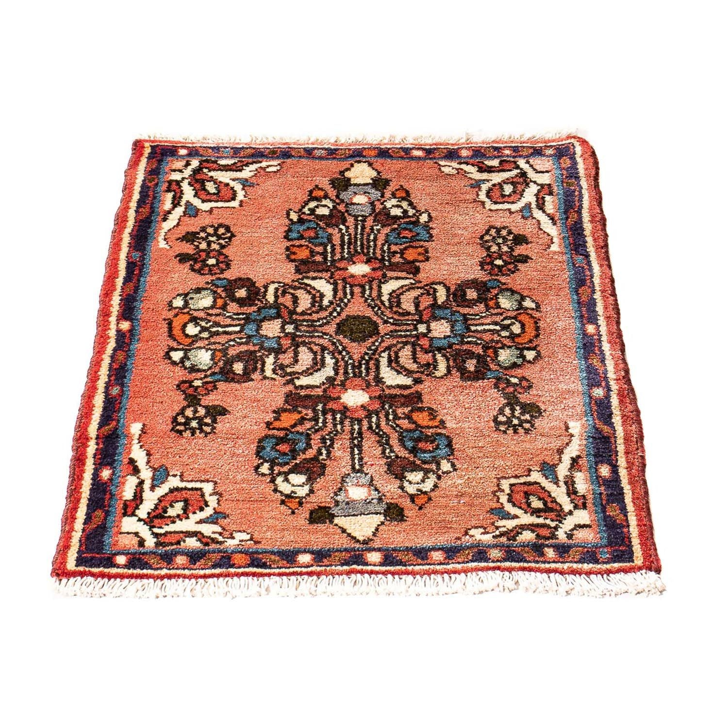Tapis persan - Classique - 66 x 54 cm - rouge clair