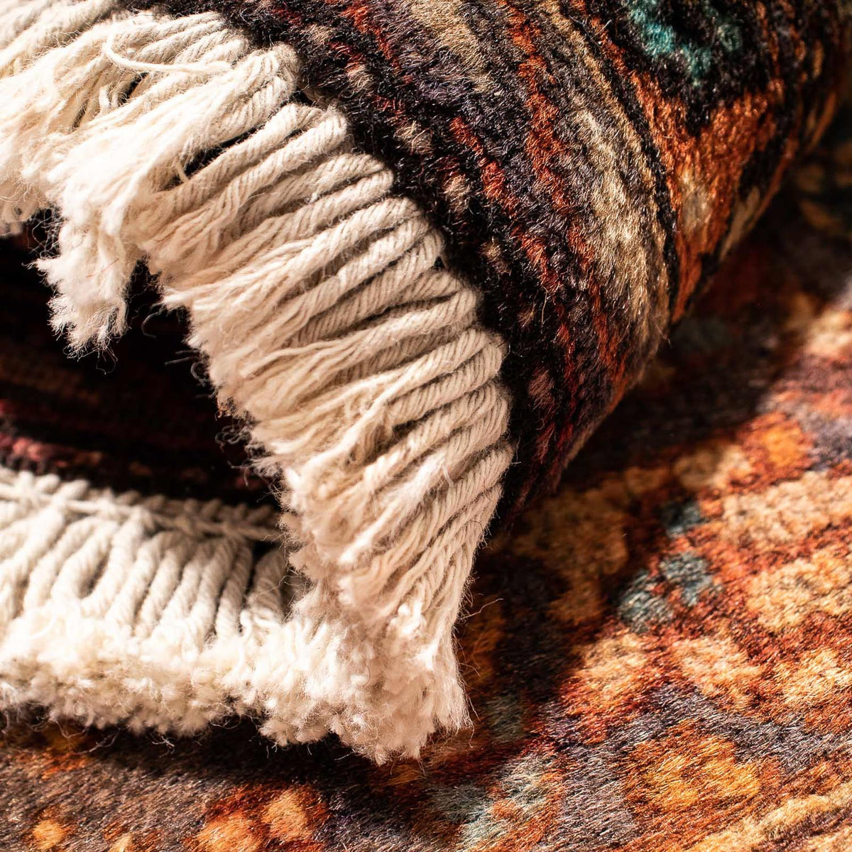 Tapis persan - Classique - 98 x 68 cm - marron