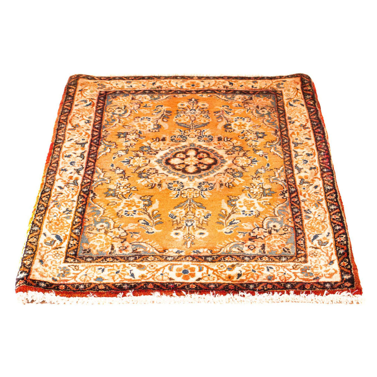 Tapis persan - Classique - 100 x 70 cm - or