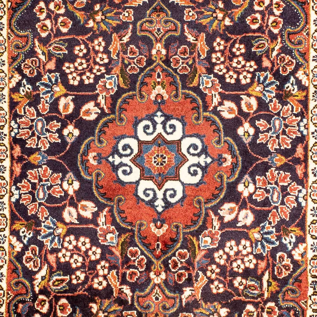 Tapis persan - Nomadic - 105 x 68 cm - rouille