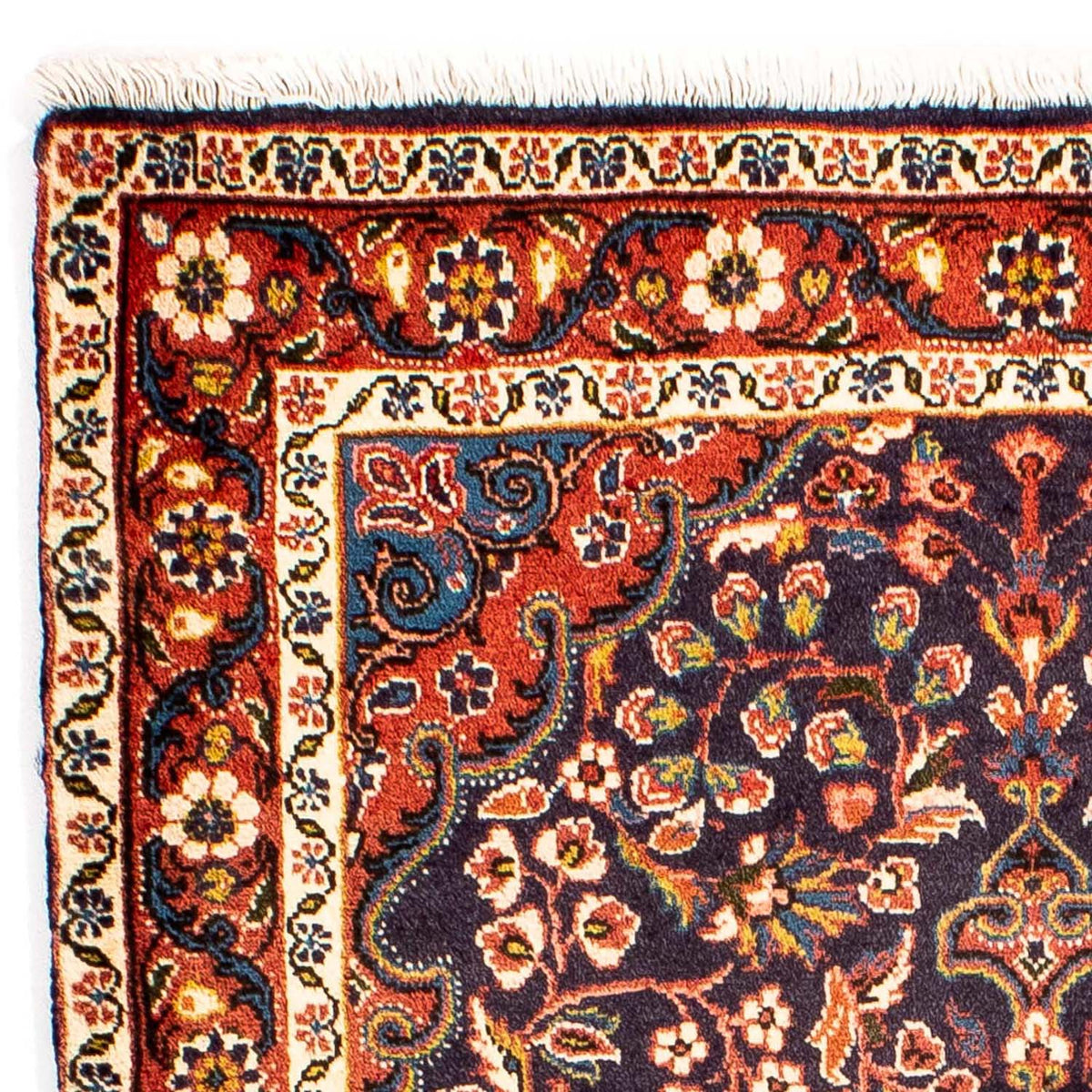 Tapis persan - Nomadic - 105 x 68 cm - rouille