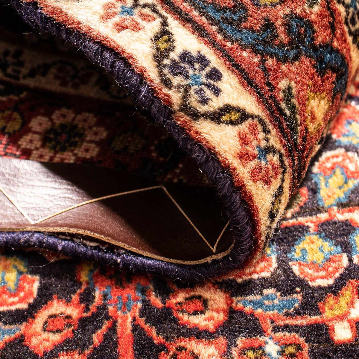 Tapis persan - Nomadic - 105 x 68 cm - rouille