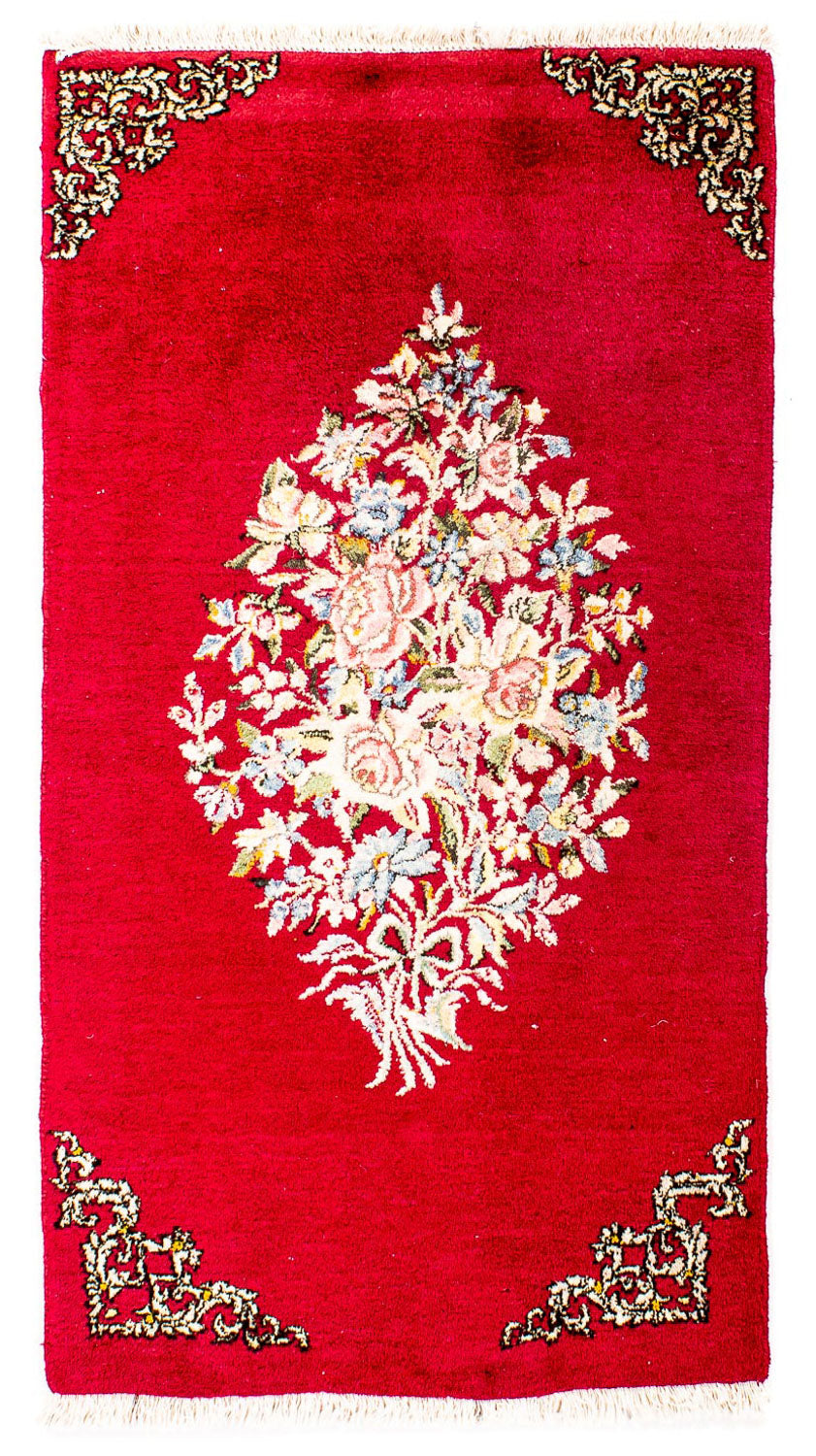 Tapis persan - Classique - 118 x 60 cm - rouge