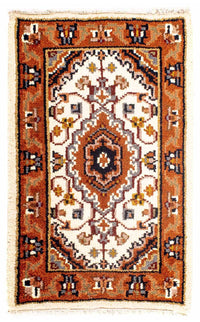 Tapis oriental - Bidjar - Indus - 90 x 60 cm - beige