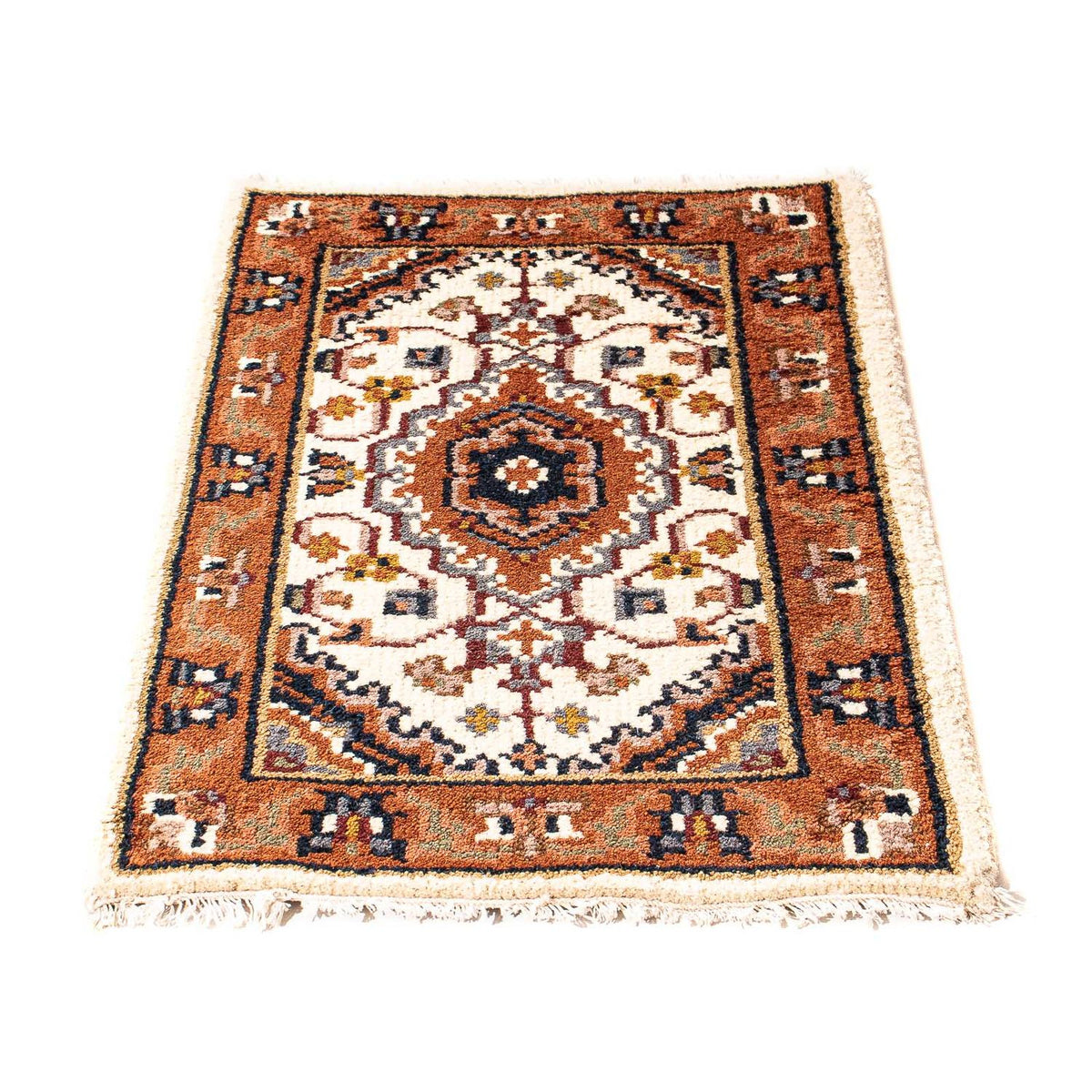 Tapis oriental - Bidjar - Indus - 91 x 60 cm - beige