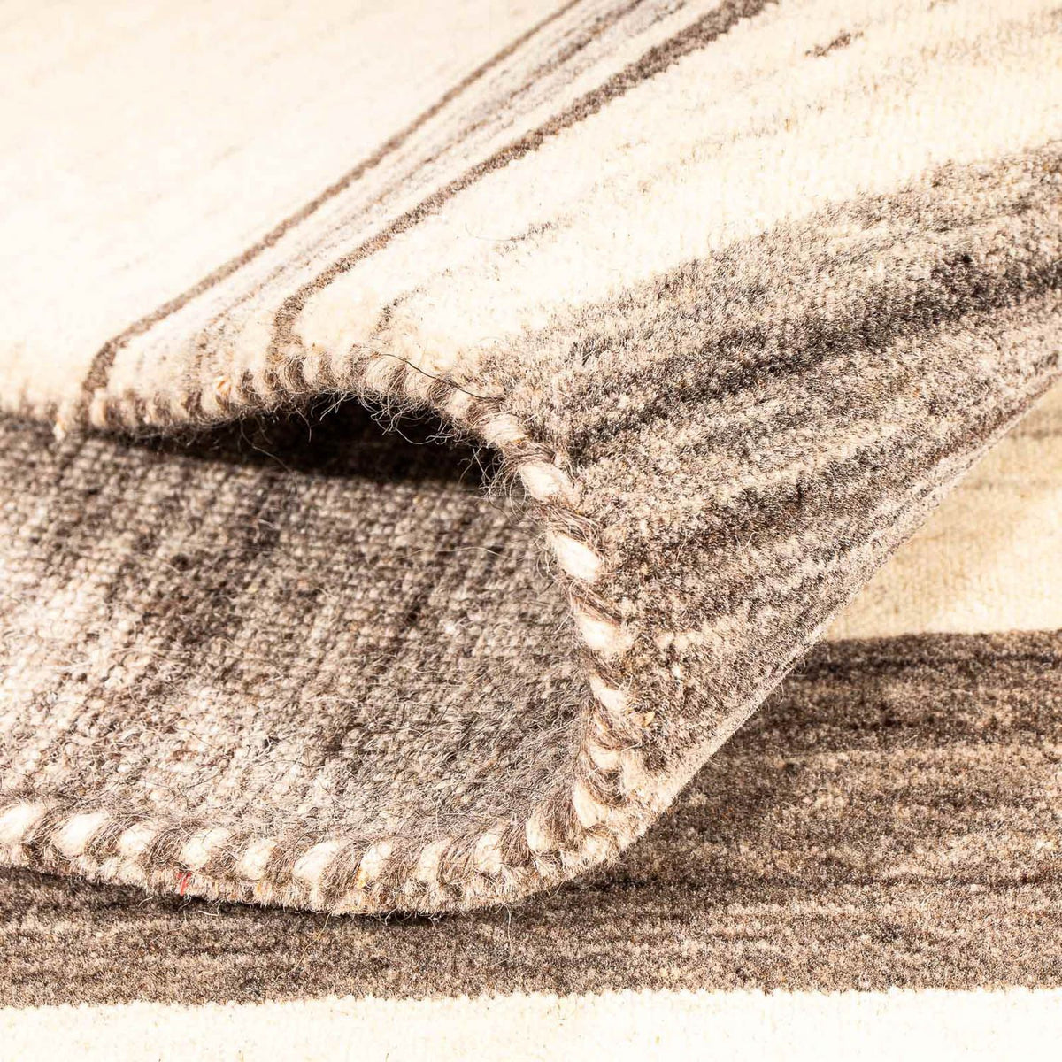 Tapis Gabbeh - Loribaft Indus - 205 x 146 cm - beige