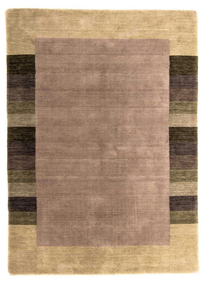 Tapis Gabbeh - Loribaft Indus - 200 x 140 cm - marron foncé