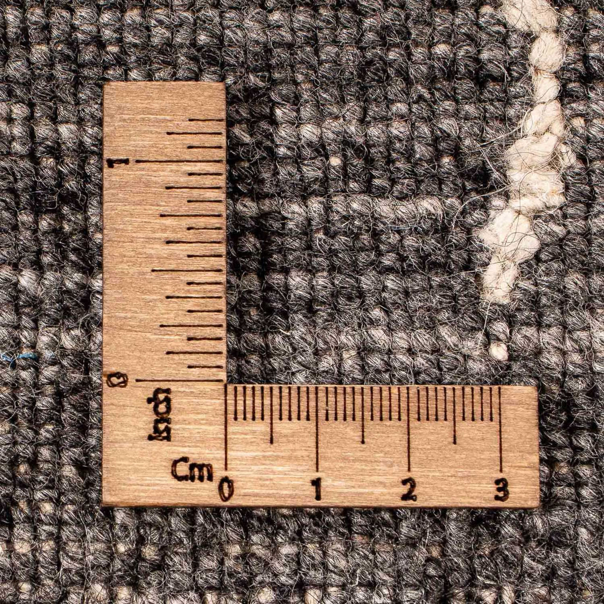 Tapis Gabbeh - Loribaft Indus - 200 x 142 cm - marron foncé