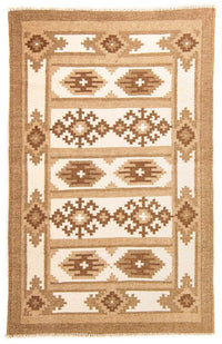 Tapis Kelim - Tendance - 149 x 92 cm - beige