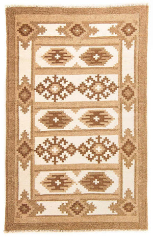 Tapis Kelim - Tendance - 149 x 92 cm - beige