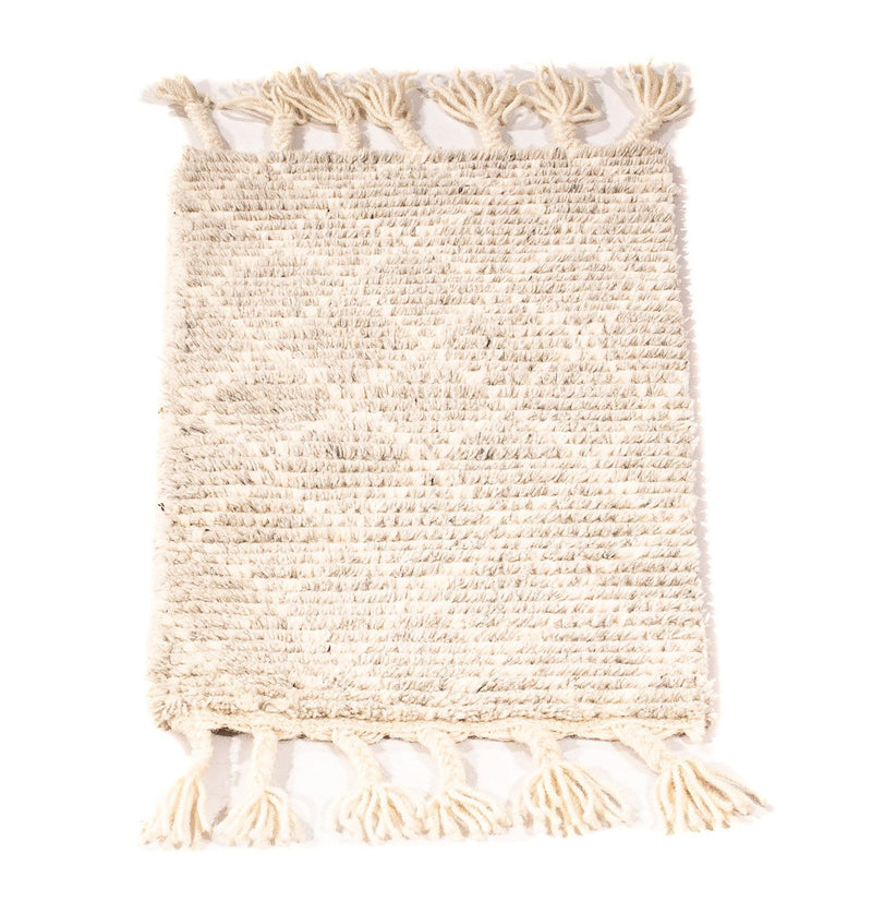 Tapis Kelim - Tendance - 62 x 32 cm - beige