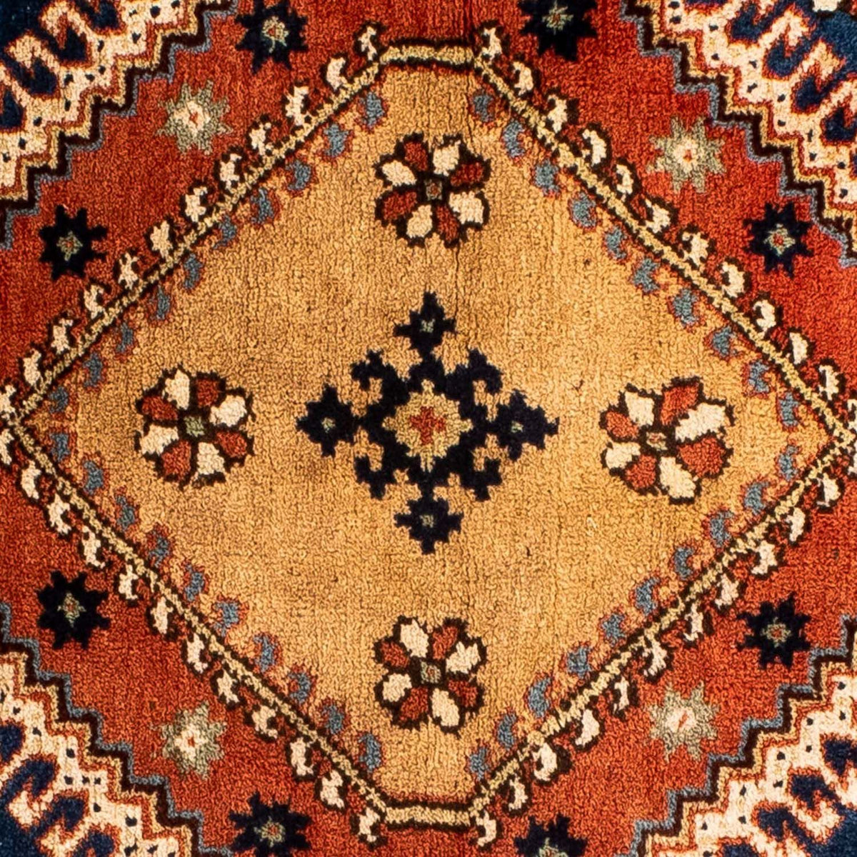 Tapis persan - Nomadic carré  - 70 x 68 cm - bleu foncé