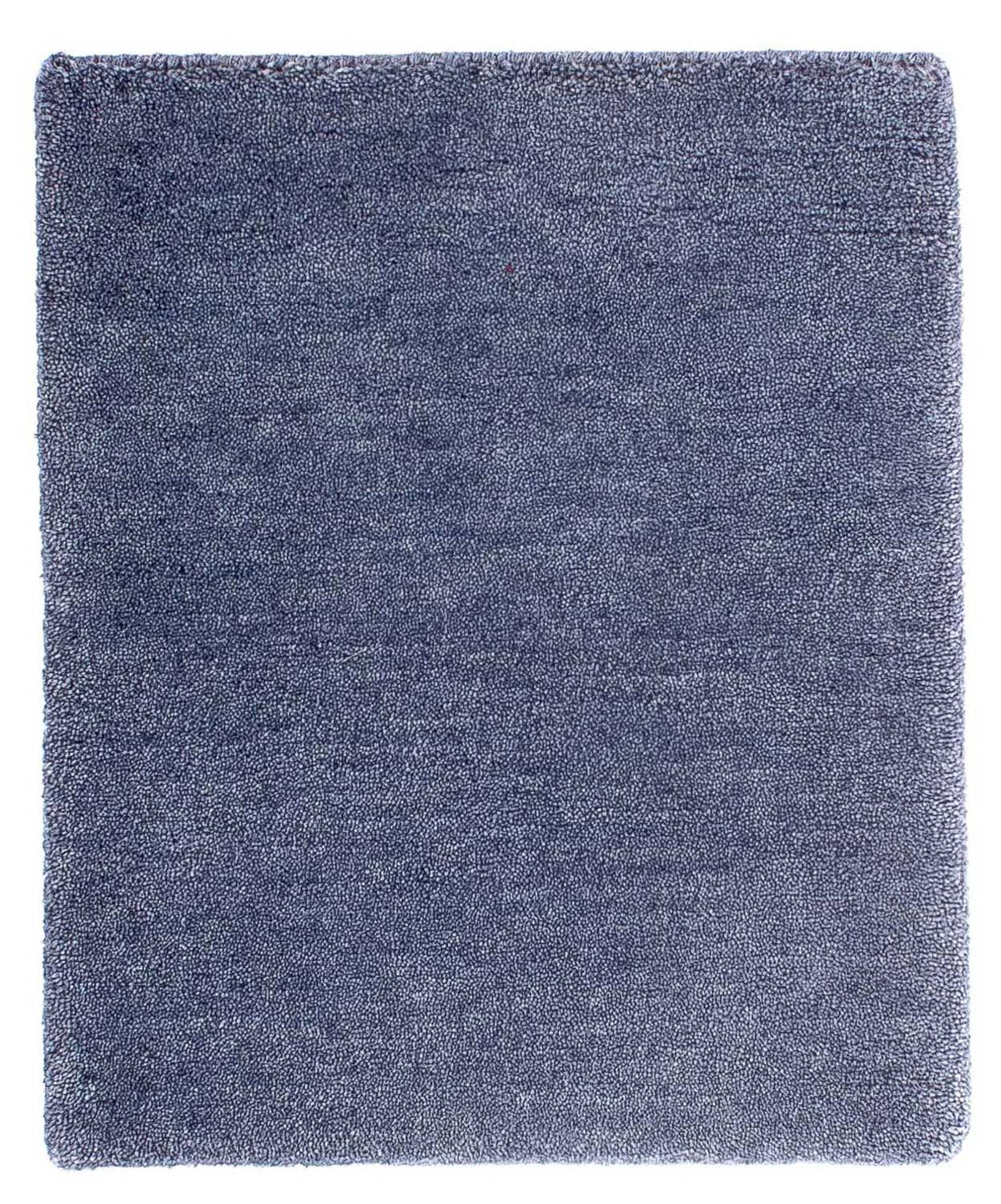 Tapis Népalais - 60 x 40 cm - bleu foncé