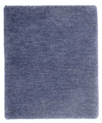 Tapis Népalais - 60 x 40 cm - bleu foncé