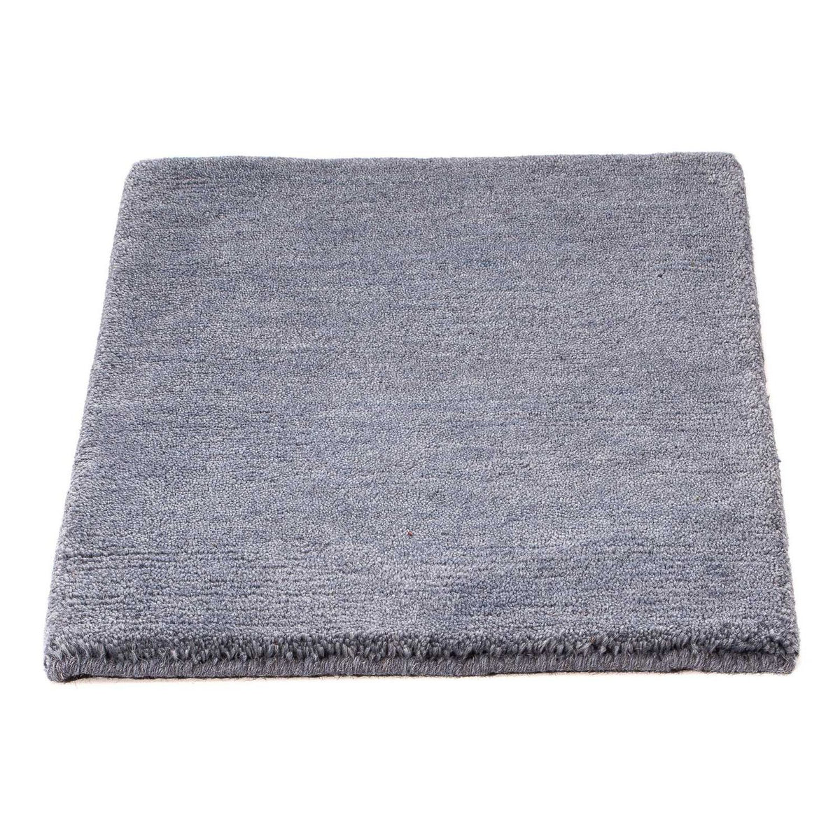 Tapis Népalais - 60 x 40 cm - bleu foncé