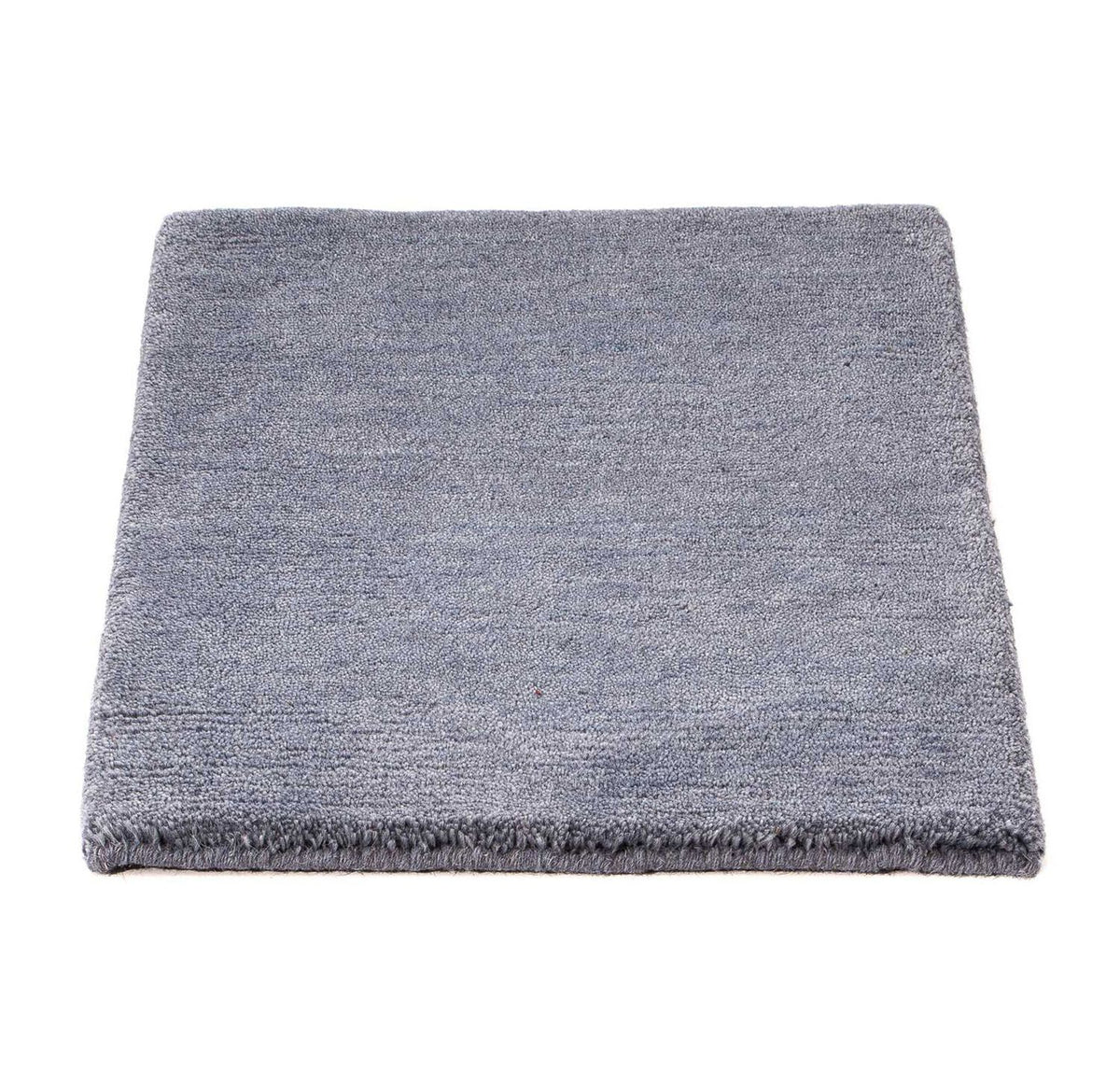 Tapis Népalais - 60 x 40 cm - bleu foncé
