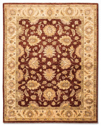 Tapis Ziegler - 219 x 178 cm - rouge bordeaux