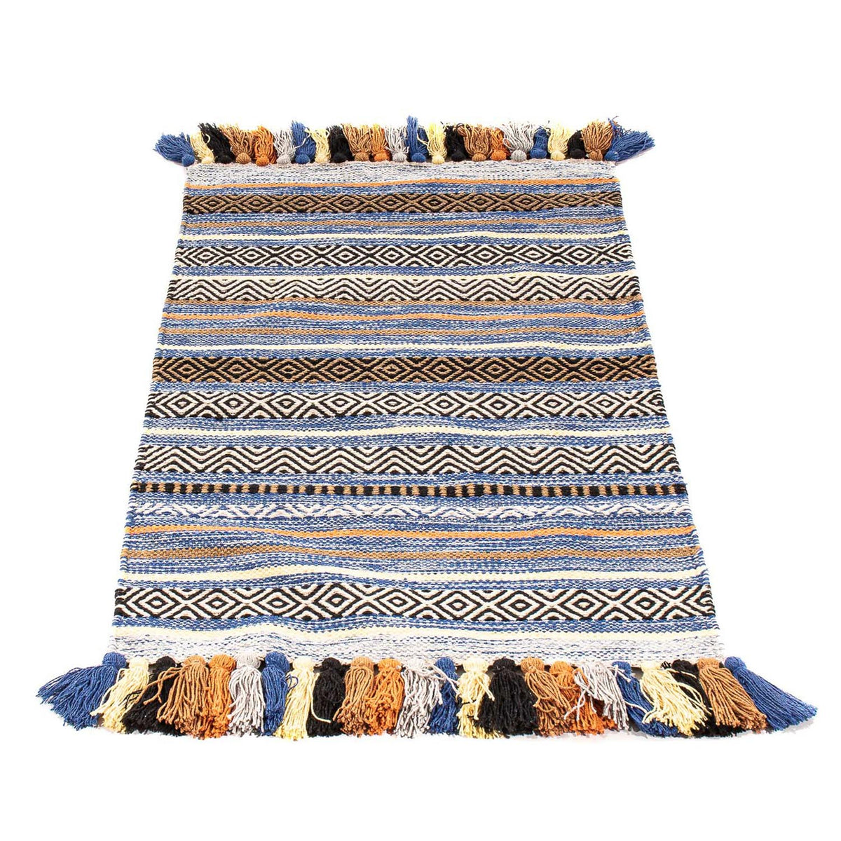 Tapis Kelim - Tendance - 94 x 58 cm - multicolore