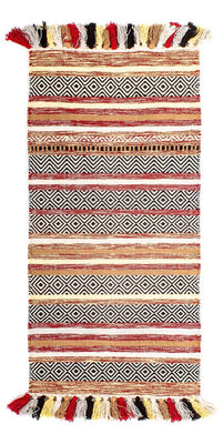 Tapis Kelim - Tendance - 120 x 58 cm - multicolore