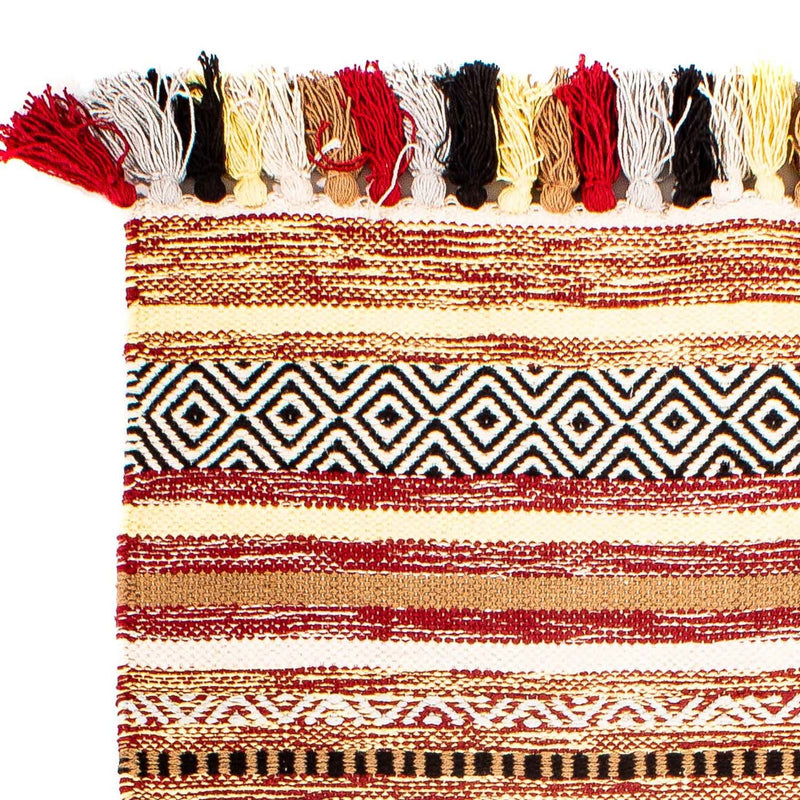 Tapis Kelim - Tendance - 120 x 58 cm - multicolore