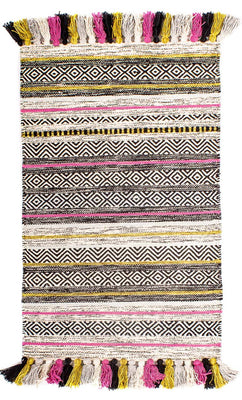 Tapis Kelim - Tendance - 96 x 58 cm - multicolore