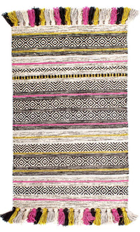 Tapis Kelim - Tendance - 96 x 58 cm - multicolore