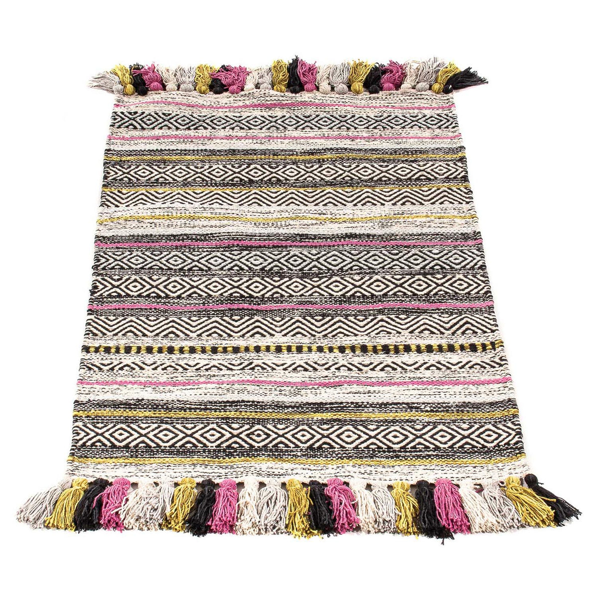 Tapis Kelim - Tendance - 96 x 58 cm - multicolore