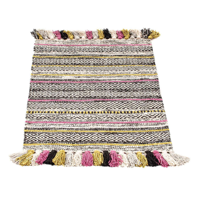 Tapis Kelim - Tendance - 90 x 60 cm - multicolore