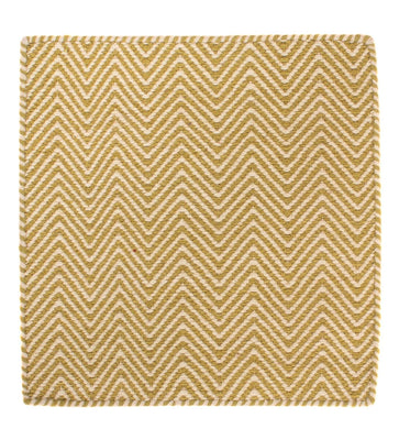 Tapis Kelim - Tendance carré  - 46 x 46 cm - multicolore
