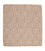 Tapis Kelim - Tendance carré  - 46 x 45 cm - marron clair