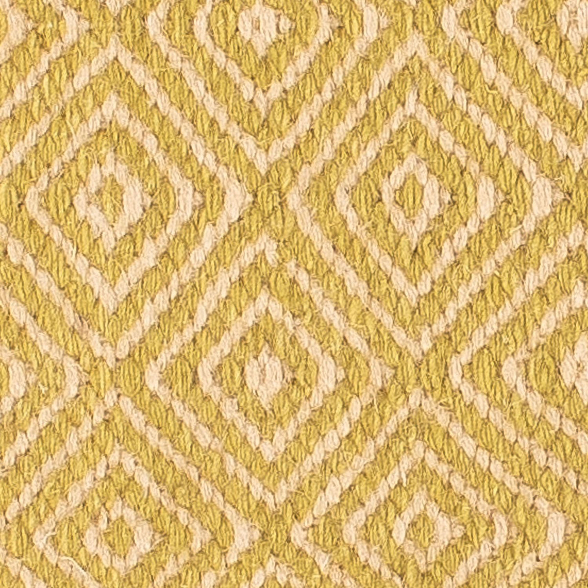 Tapis Kelim - Tendance carré  - 47 x 43 cm - or