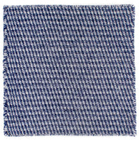 Tapis Kelim - Tendance carré  - 63 x 62 cm - bleu foncé