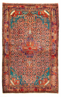 Tapis de couloir Tapis persan - Nomadic - 257 x 100 cm - multicolore