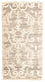 Tapis moderne - 120 x 60 cm - beige
