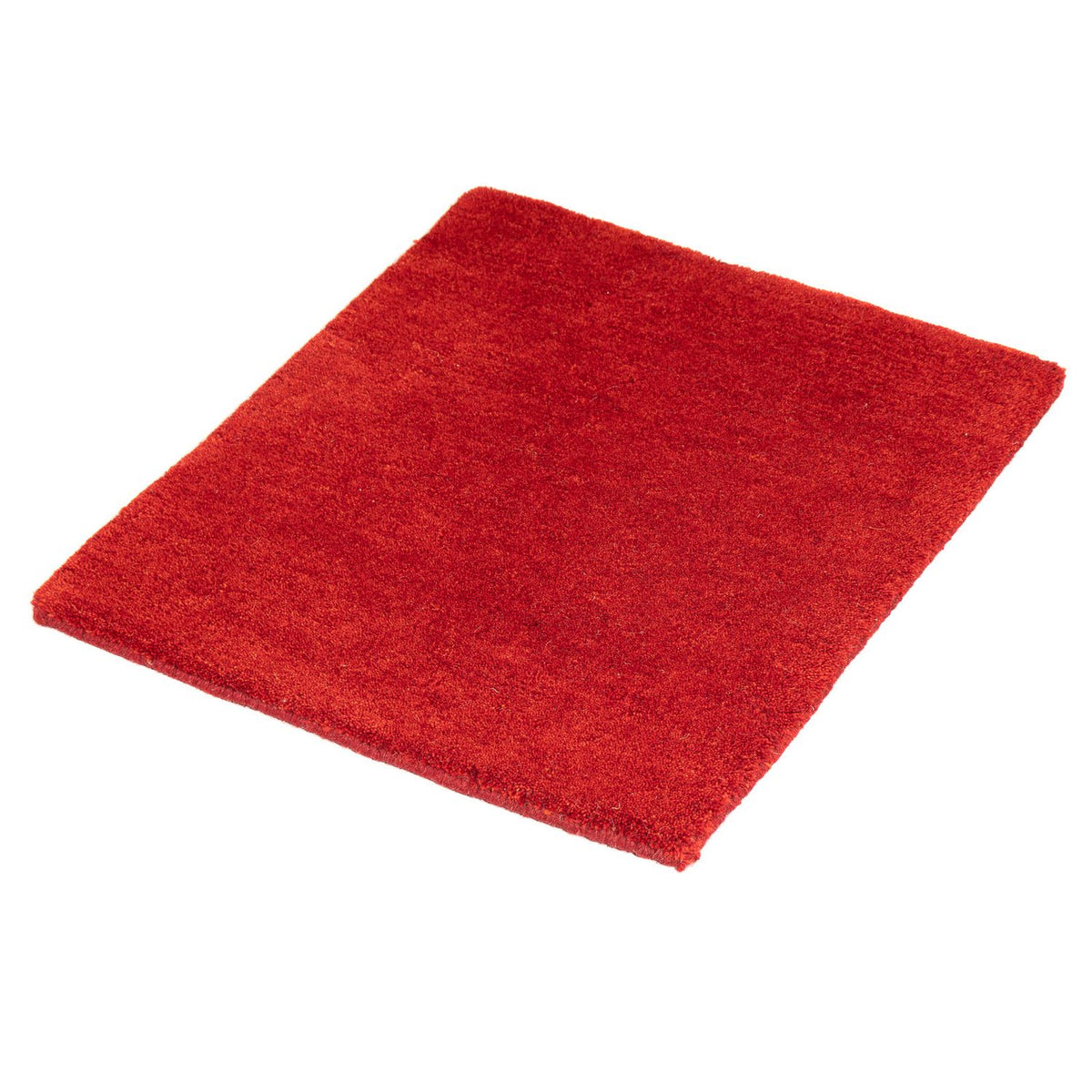 Tapis Népalais - 60 x 40 cm - rouge