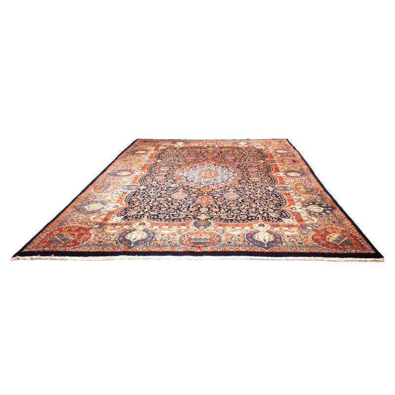Tapis persan - Classique - 400 x 293 cm - bleu foncé