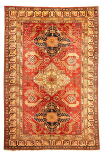 Tapis Ziegler - Kazak - 296 x 202 cm - rouge