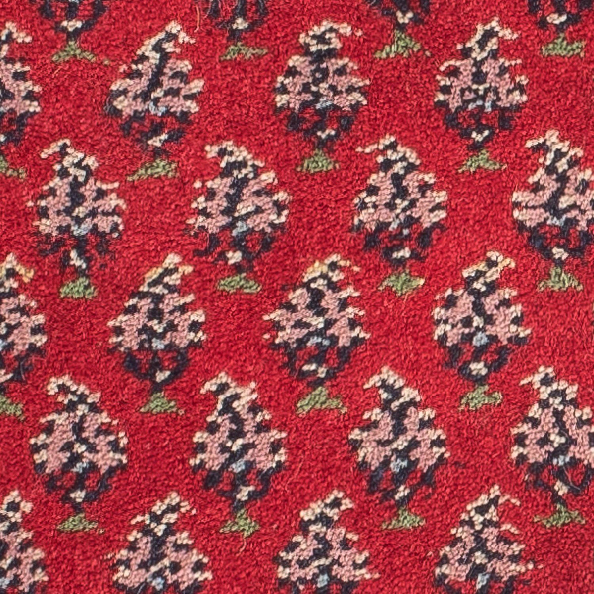 Tapis oriental - Mir - Indus - 61 x 41 cm - rouge