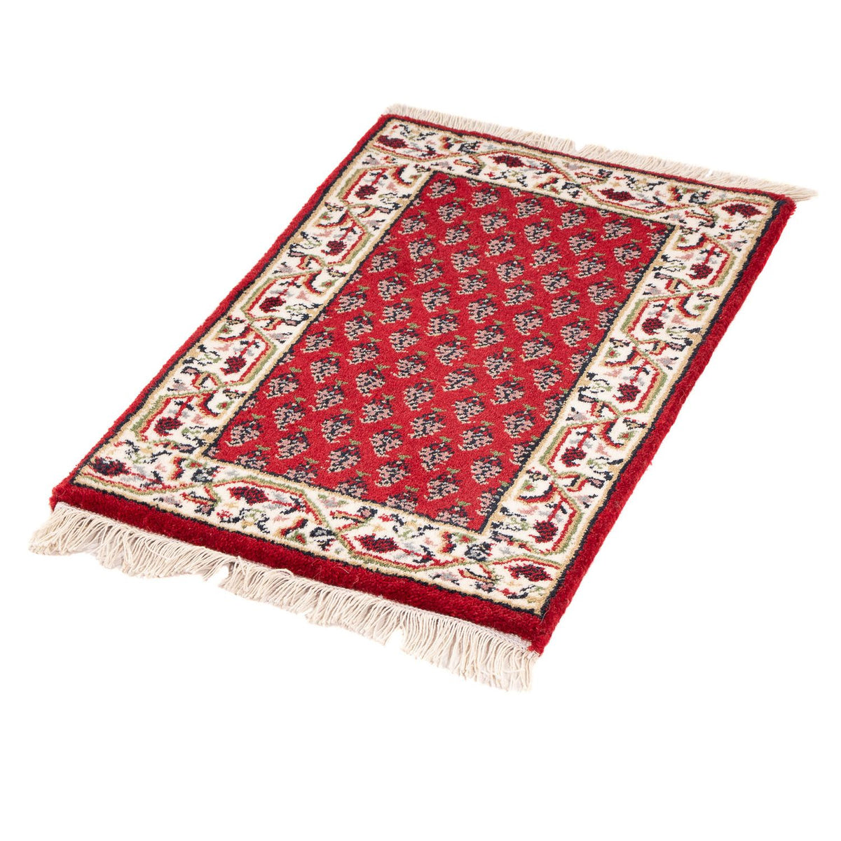 Tapis oriental - Mir - Indus - 61 x 41 cm - rouge
