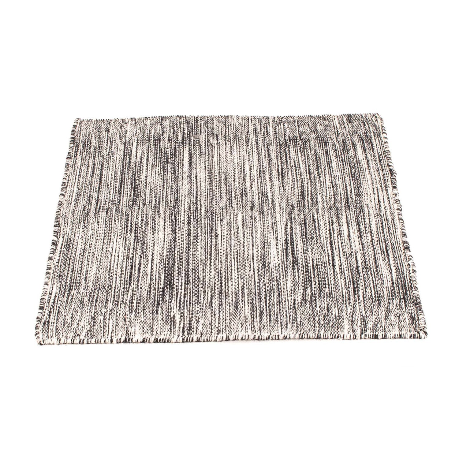 Tapis Kelim - Tendance carré  - 62 x 60 cm - multicolore