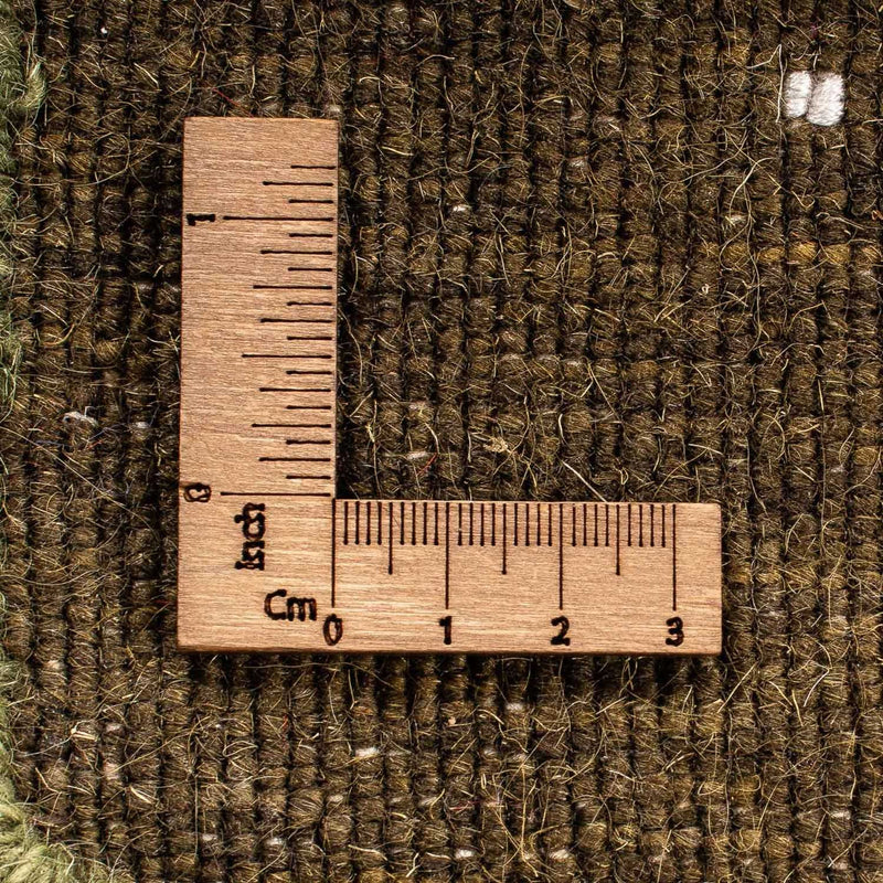 Tapis Gabbeh - Loribaft Indus - 91 x 64 cm - marron foncé