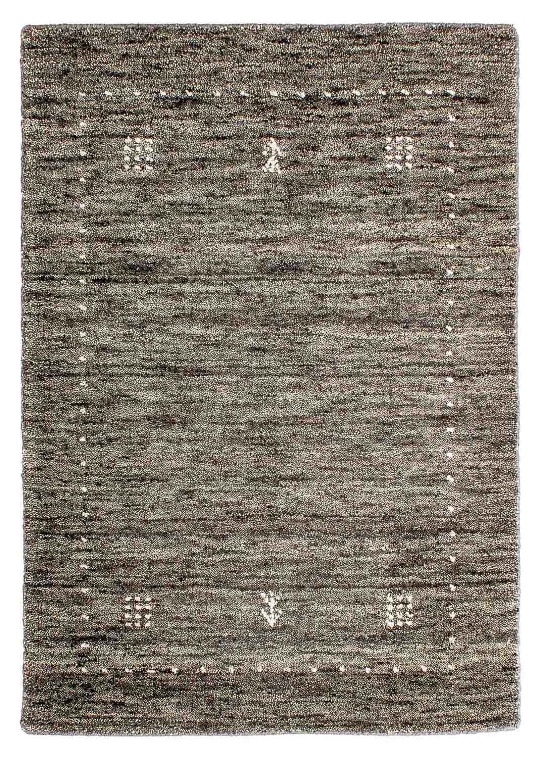 Tapis Gabbeh - Loribaft Indus - 95 x 63 cm - gris