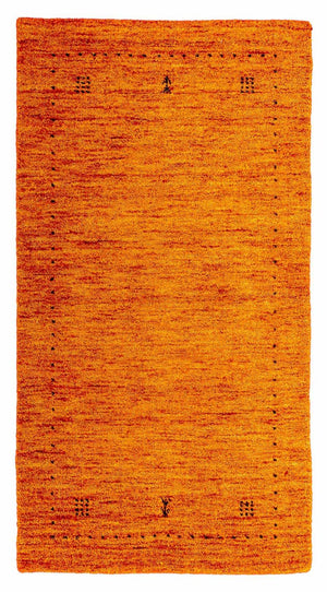 Tapis Gabbeh - Loribaft Indus - 133 x 70 cm - orange