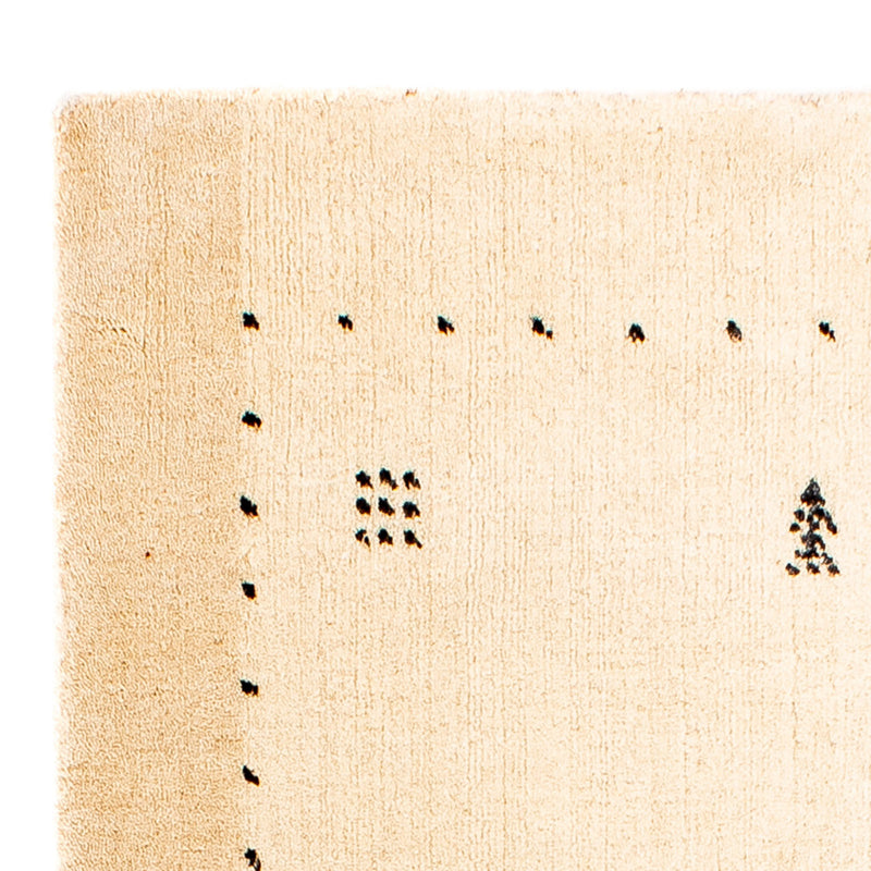 Tapis Gabbeh - Loribaft Indus - 93 x 63 cm - beige