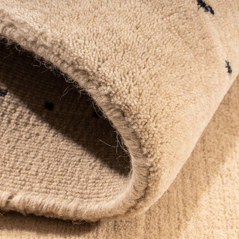 Tapis Gabbeh - Loribaft Indus - 93 x 63 cm - beige