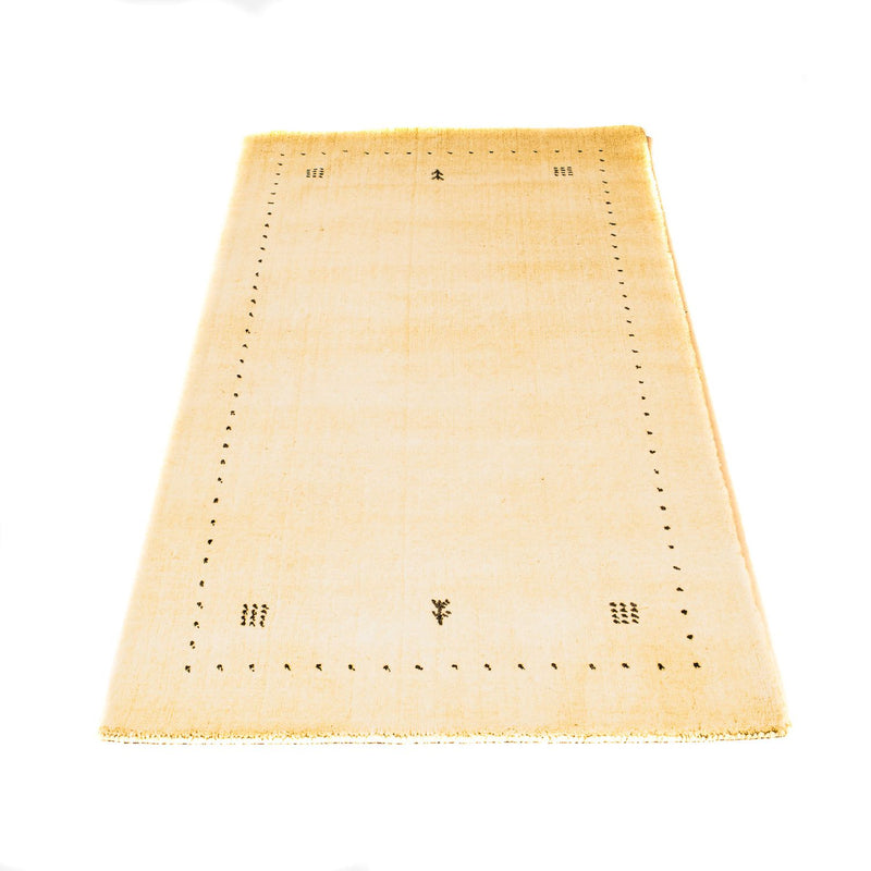 Tapis Gabbeh - Loribaft Indus - 142 x 73 cm - beige