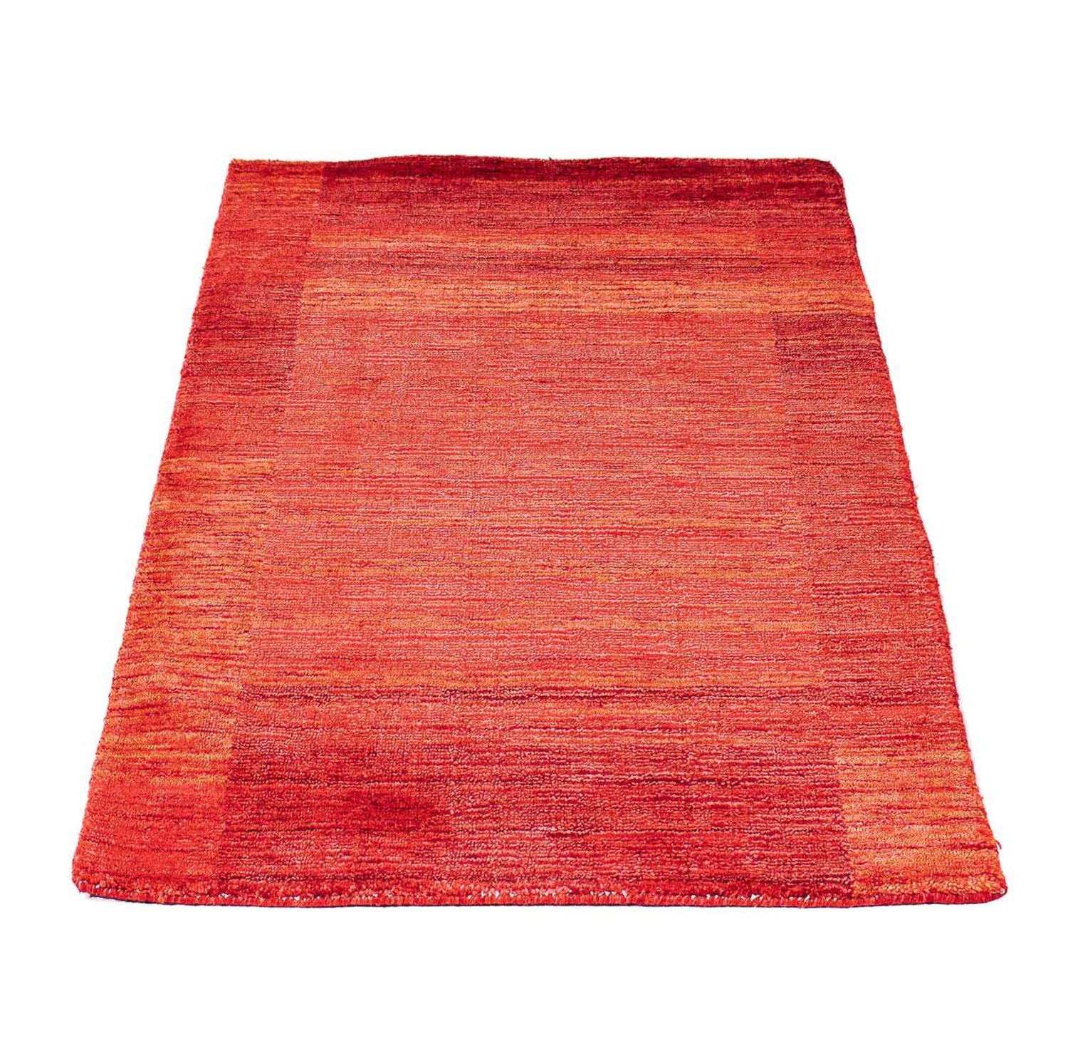 Tapis Gabbeh - Loribaft Indus - 142 x 77 cm - rouge