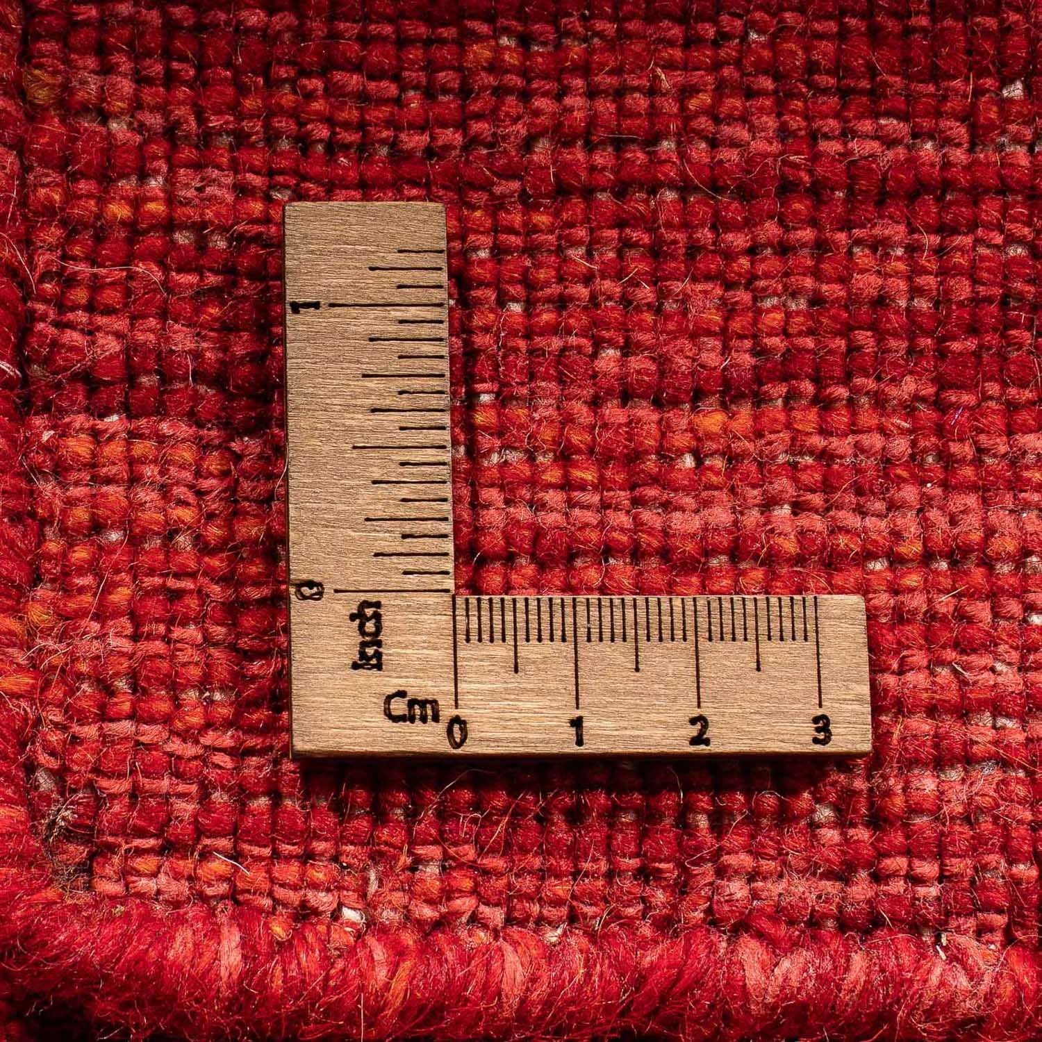 Tapis Gabbeh - Loribaft Indus - 142 x 77 cm - rouge
