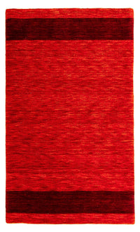 Tapis Gabbeh - Loribaft Indus - 159 x 93 cm - rouge